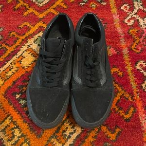 Women’s Black Platform Old Skool Vans